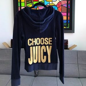 JUICY COUTURE BRAND NEW VELVET & SPARKLE SWEATER